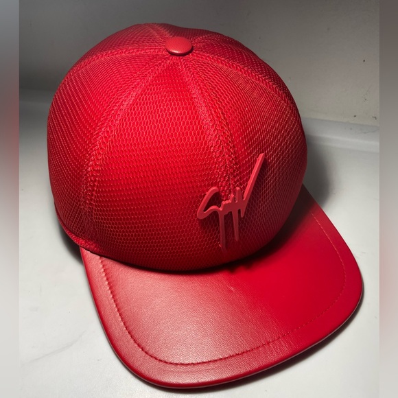 GIUSEPPE ZANOTTI hat with logo made in Italia sz M
